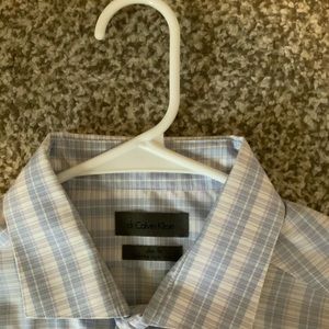 Calvin Klein Slim Fit Button Up Dress Shirt